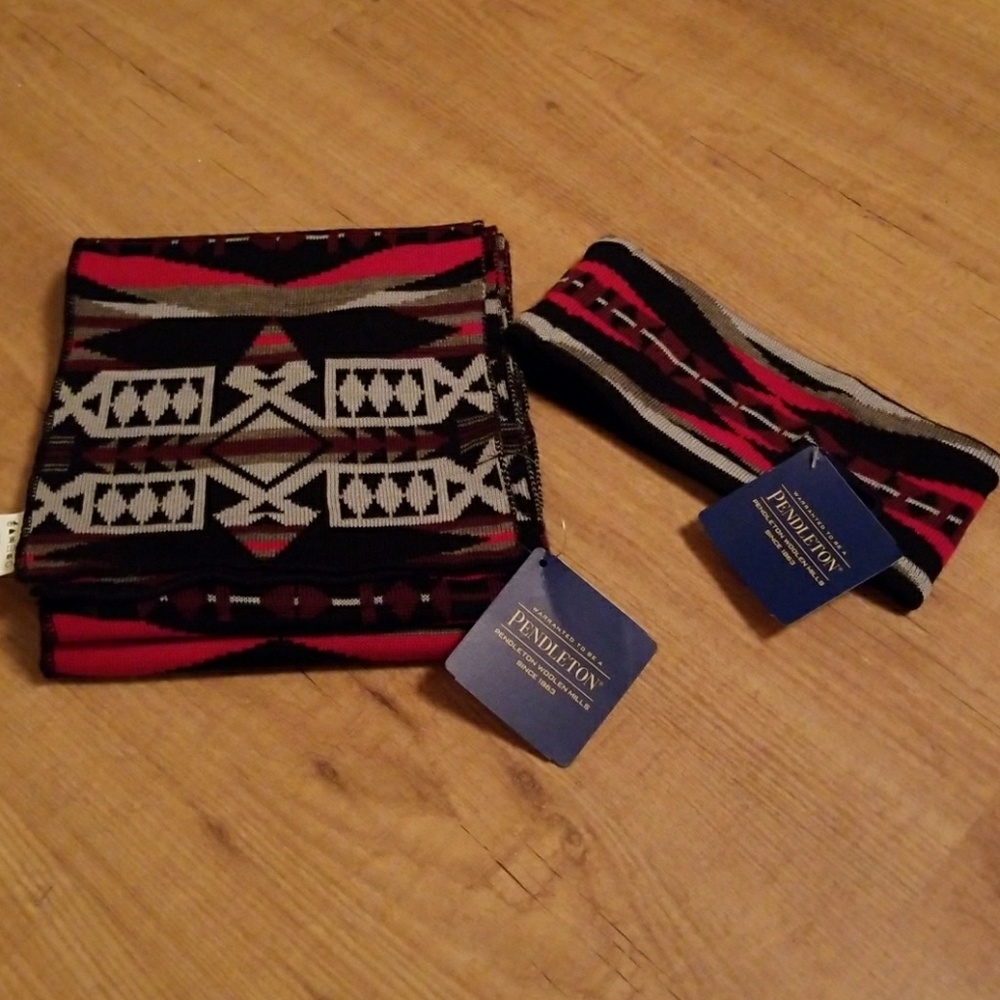 Pendleton Scarf and Headband Set